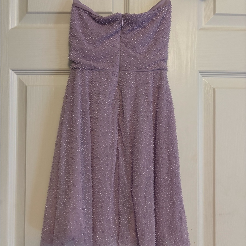 Oh Polly Purple Cowl Neck Sundress - Picture 3 of 3